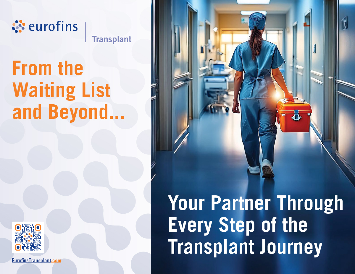 Eurofins Transplant eBook - From the Waiting List and Beyond... Your Partner Through Every Step of the Transplant Journey